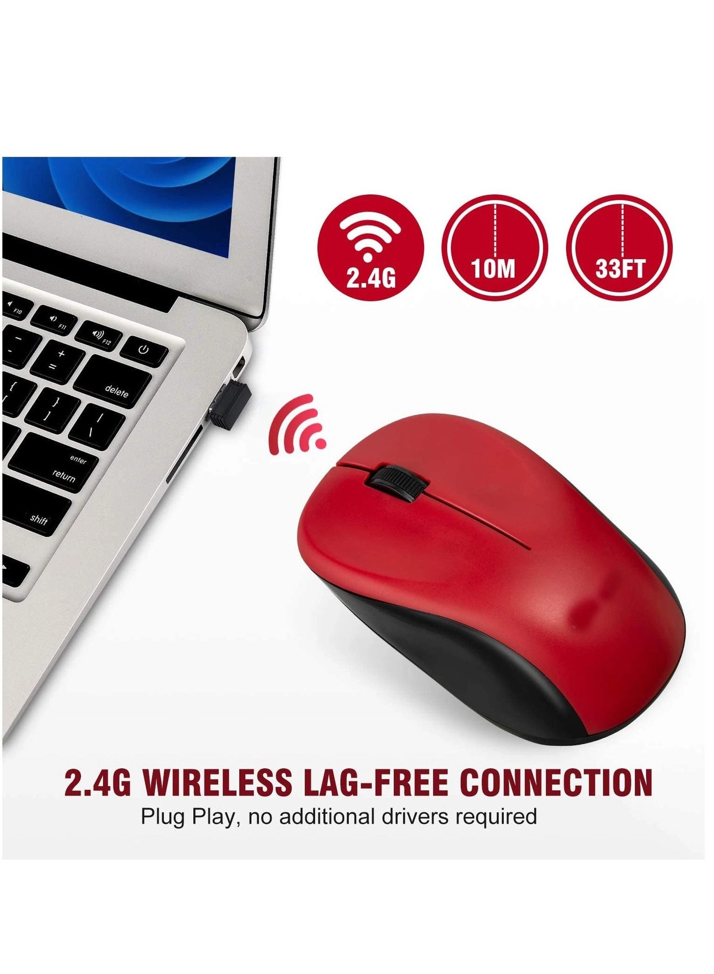 Optical Mouse - Wireless