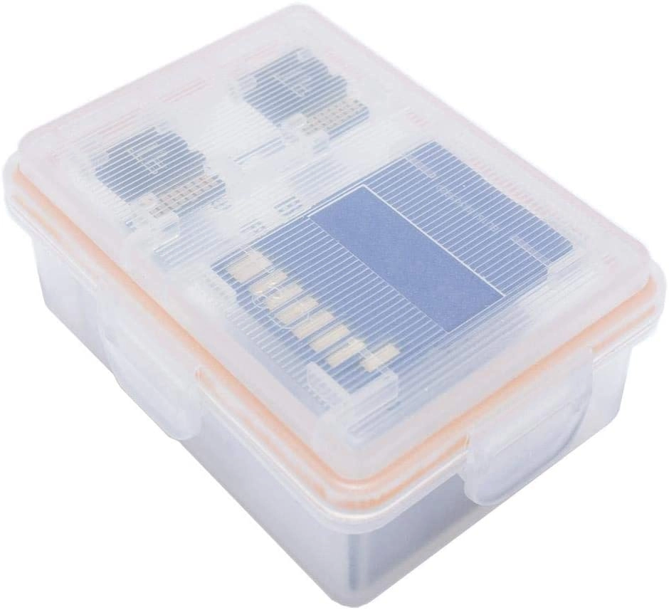Camera Battery Case - 6Pcs + Memory Card Case Protector