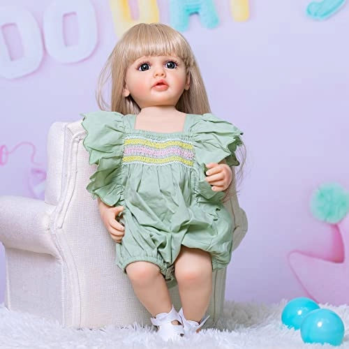 Reborn Baby Doll - 22 inches Full Body Soft Vinyl Girl Ages 3+