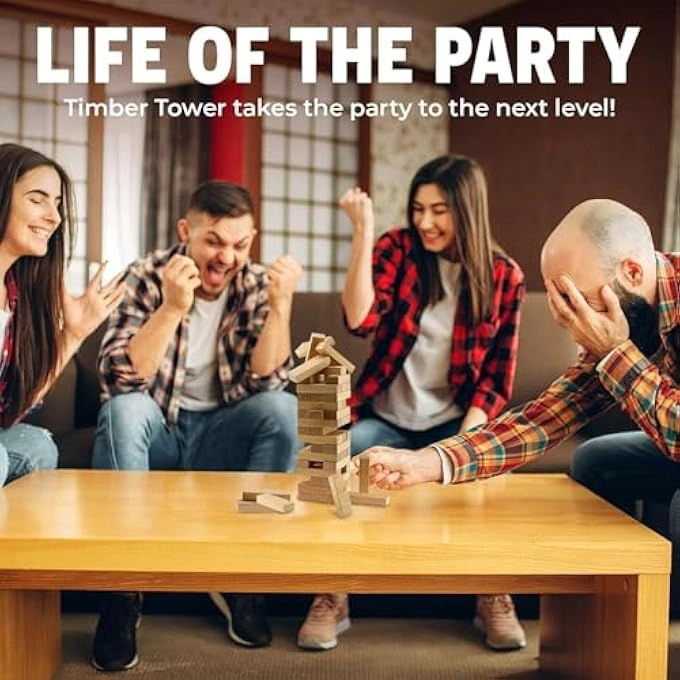 JENGA - CLASSIC GENUINE HARDWOOD