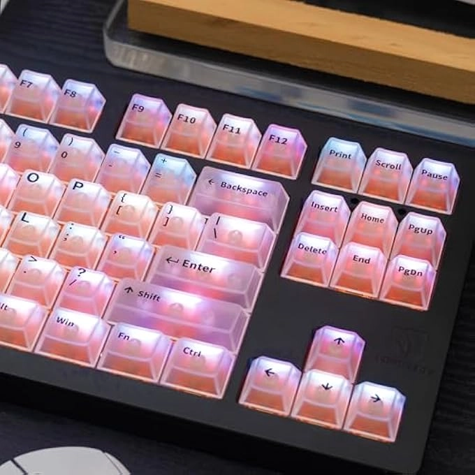 Transparent Keycaps - Keyboard Keycaps