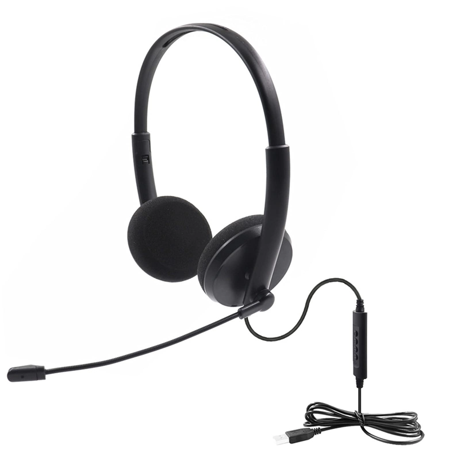 OHLALA USB Headset Wired Headset