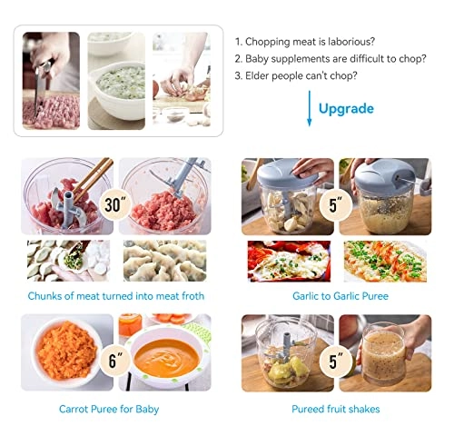 Onion Chopper - 900 ml 5 Blades