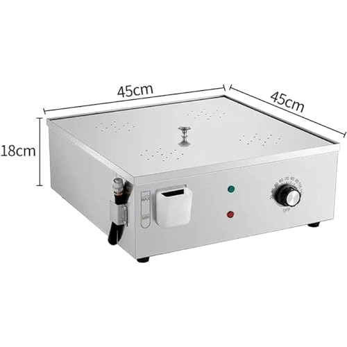 Electric Steamer - Four-Hole 30-110°C Stainless Steel