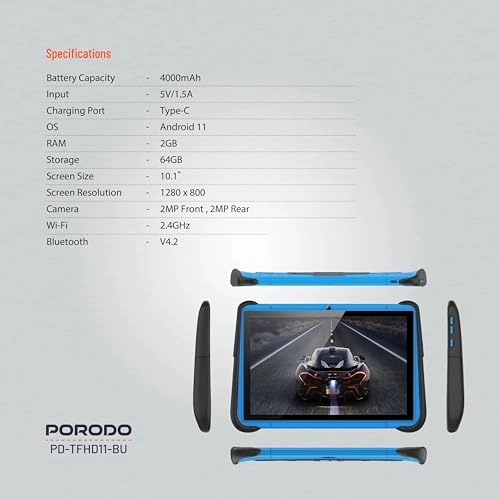 PD-TFHD11-PK - 2GB 10.1" 64GB