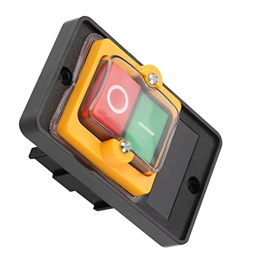 Push Button Switch - 380V 10A Self-locking ON OFF Screw Terminals