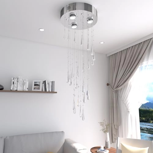 MP092-300 - Modern LED Crystal Chandelier