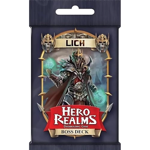 Hero Realms: Dragon Boss Deck + Hero Realms: Lich Boss Deck