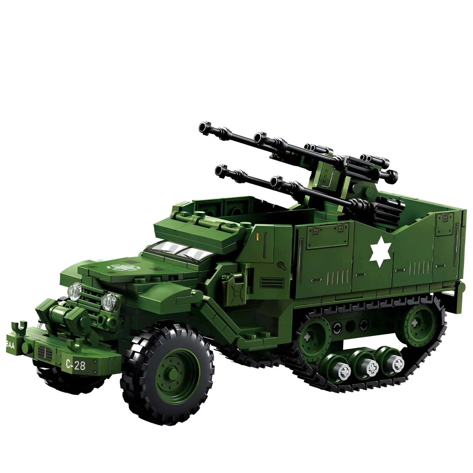 Unativer Military Tank Transporter (66080) - M16 WW2