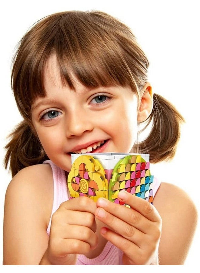 Dots Rainbow Pencil Holder - 28 pcs