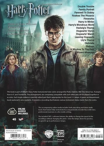 Harry Potter Instrumental Solos - Selections from the Complete Film Series