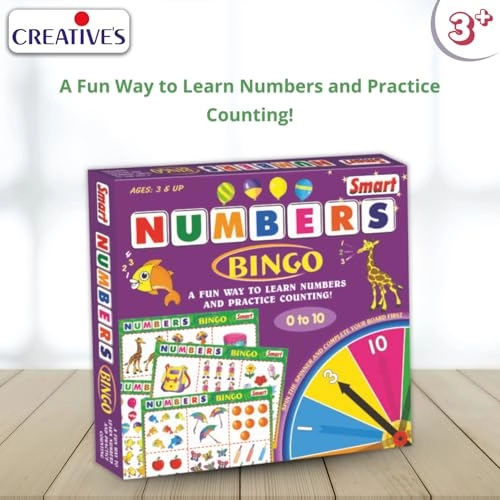 Smart Numbers Bingo - 3 years and up
