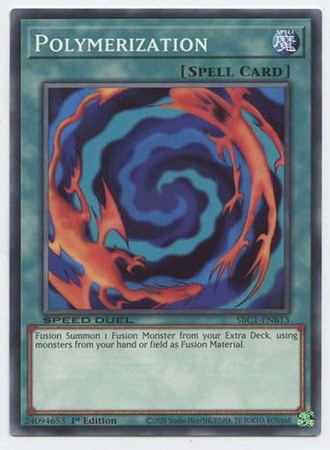 Yu-Gi-Oh! Polymerization - SBC1-ENB13 1st Edition