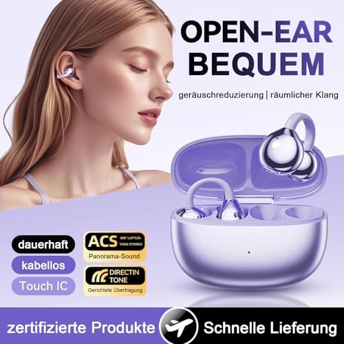 Open On Ear Wireless Headphone