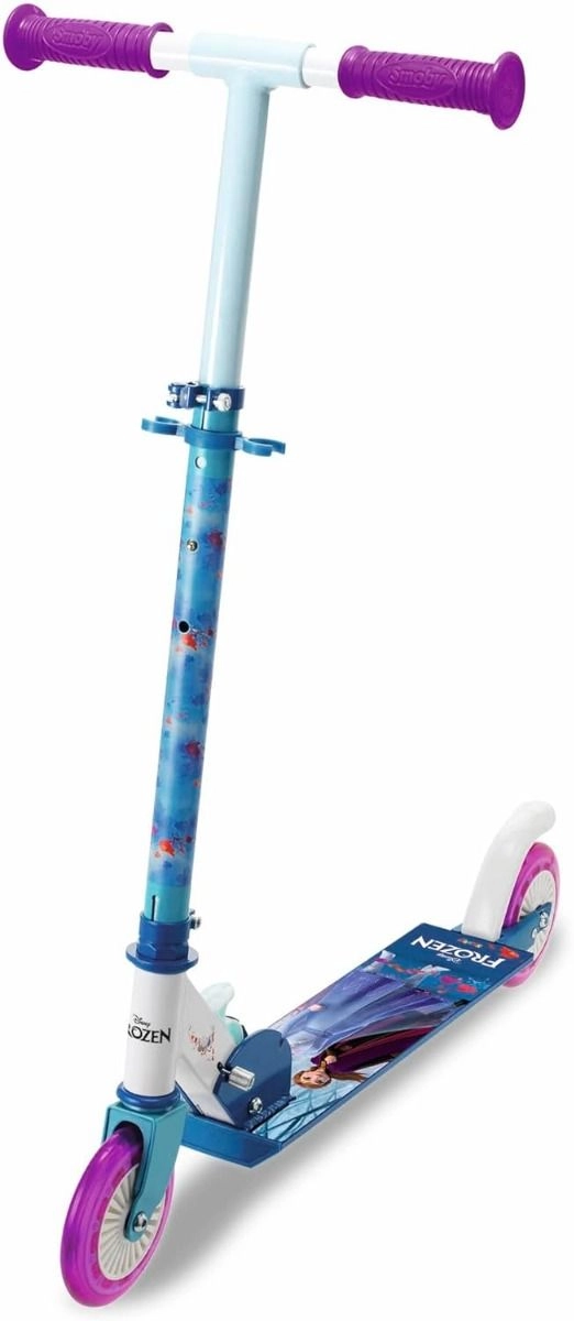 Smoby Frozen 2-Wheel Kick Scooter – Foldable