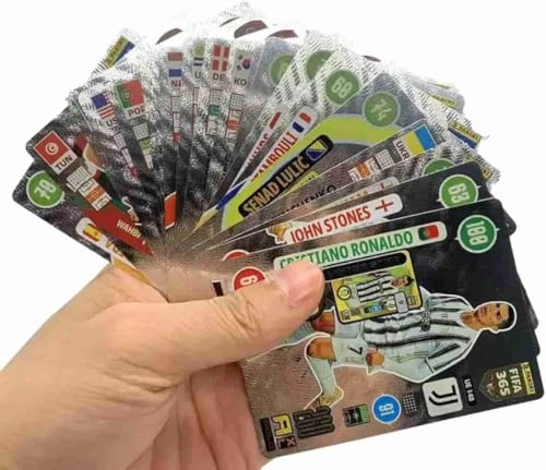 Football Trading Card Set - 55pcs