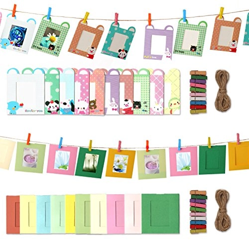 Camera case - Magic Blue + Mini Album - 64 Pockets + Close-up lens - Self-portrait mirror + Color Filters - 4 Colors + Photo frame - 5 Colors + Hanging Photo frame + Sticker Borders + Corner Sticker + Card Making Pen