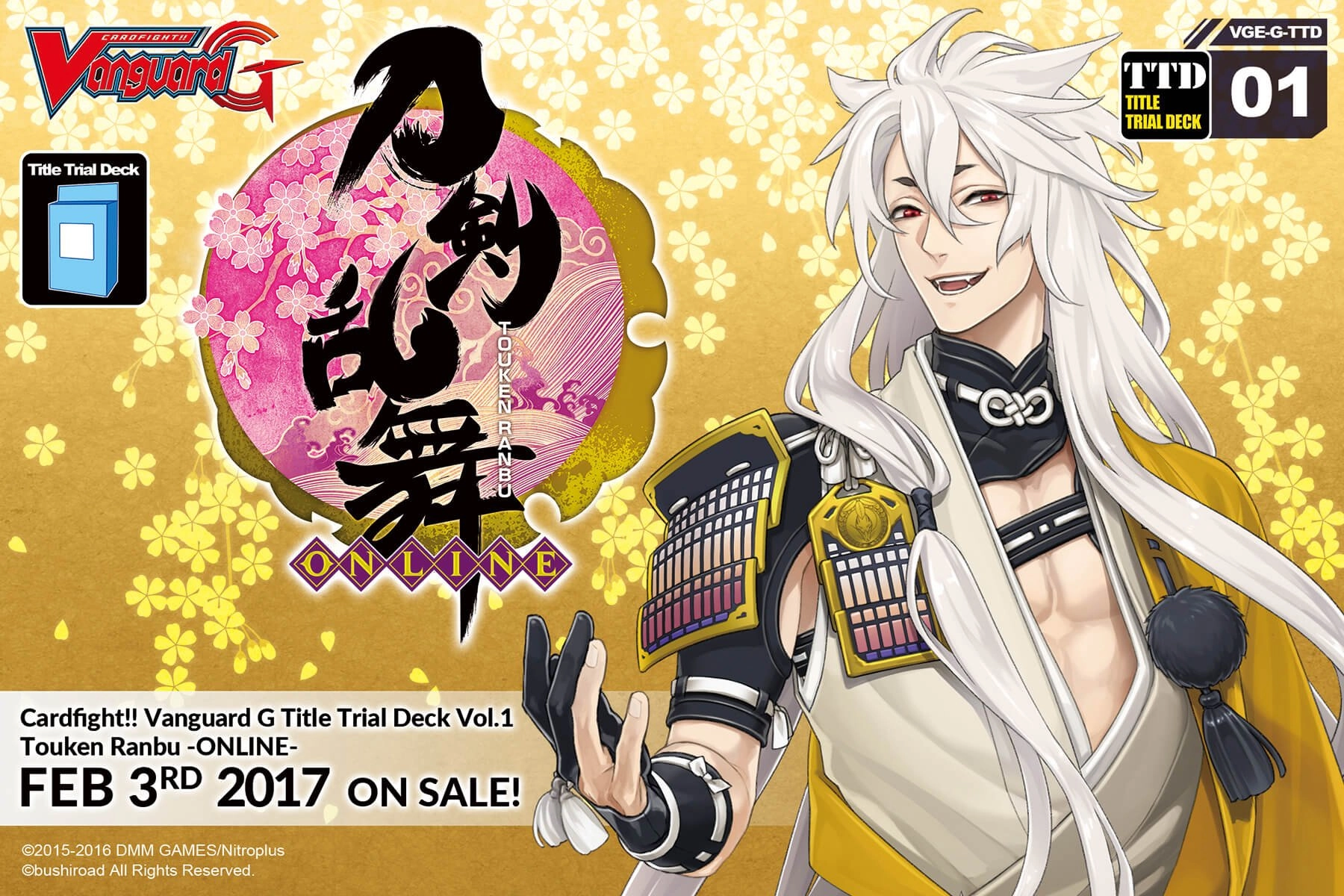 Yu-Gi-Oh! Touken Ranbu -ONLINE- G Title - English 54pcs