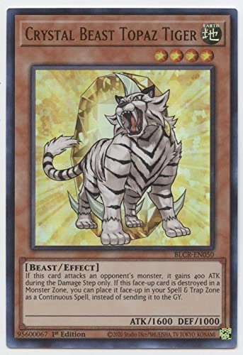 Crystal Beast Topaz Tiger - BLCR-EN050 - 1st Edition