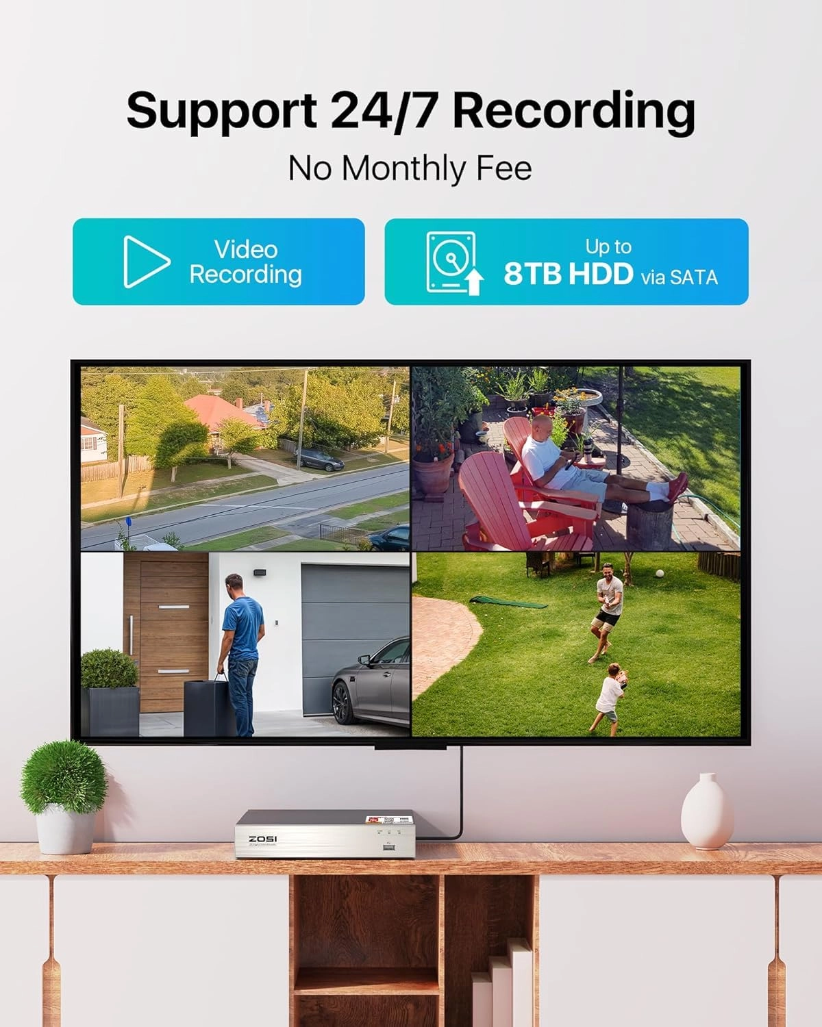 3K Lite - 8PCS 8CH 1080P