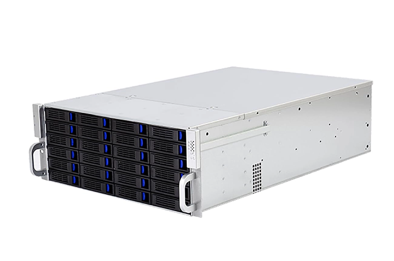 KCMconmey 4U Server Rackmount Chassis - 24 Bay SATA/SAS Hot Swap