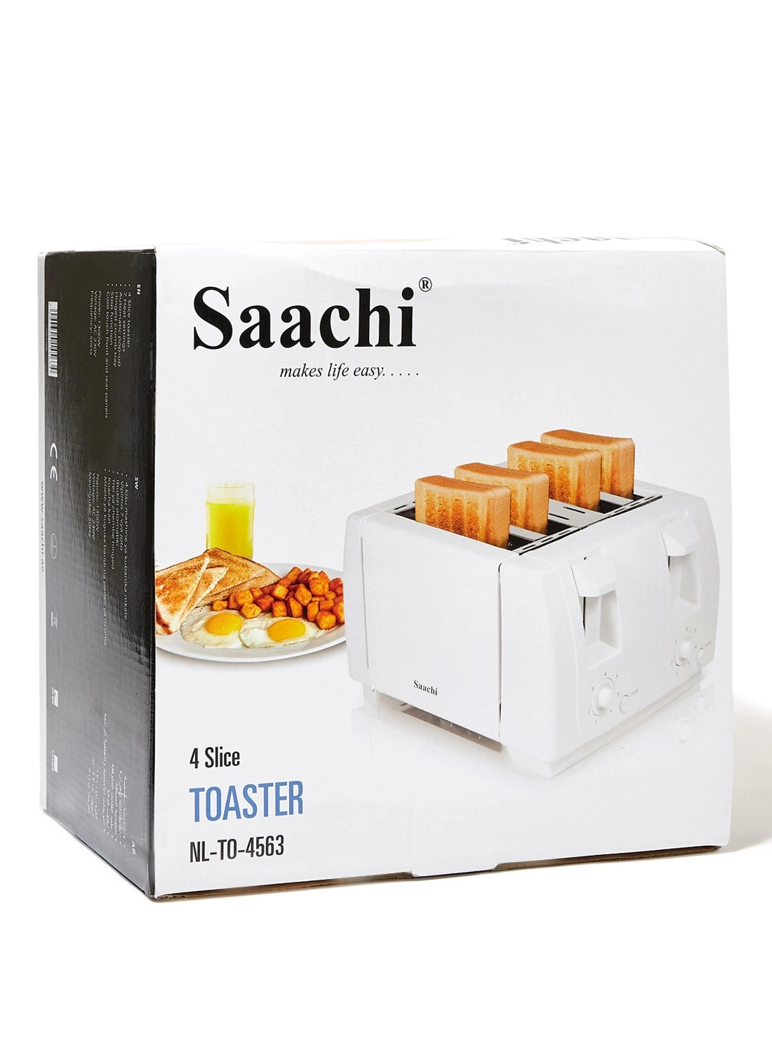 NL-TO-4565-WH - 4 Slice