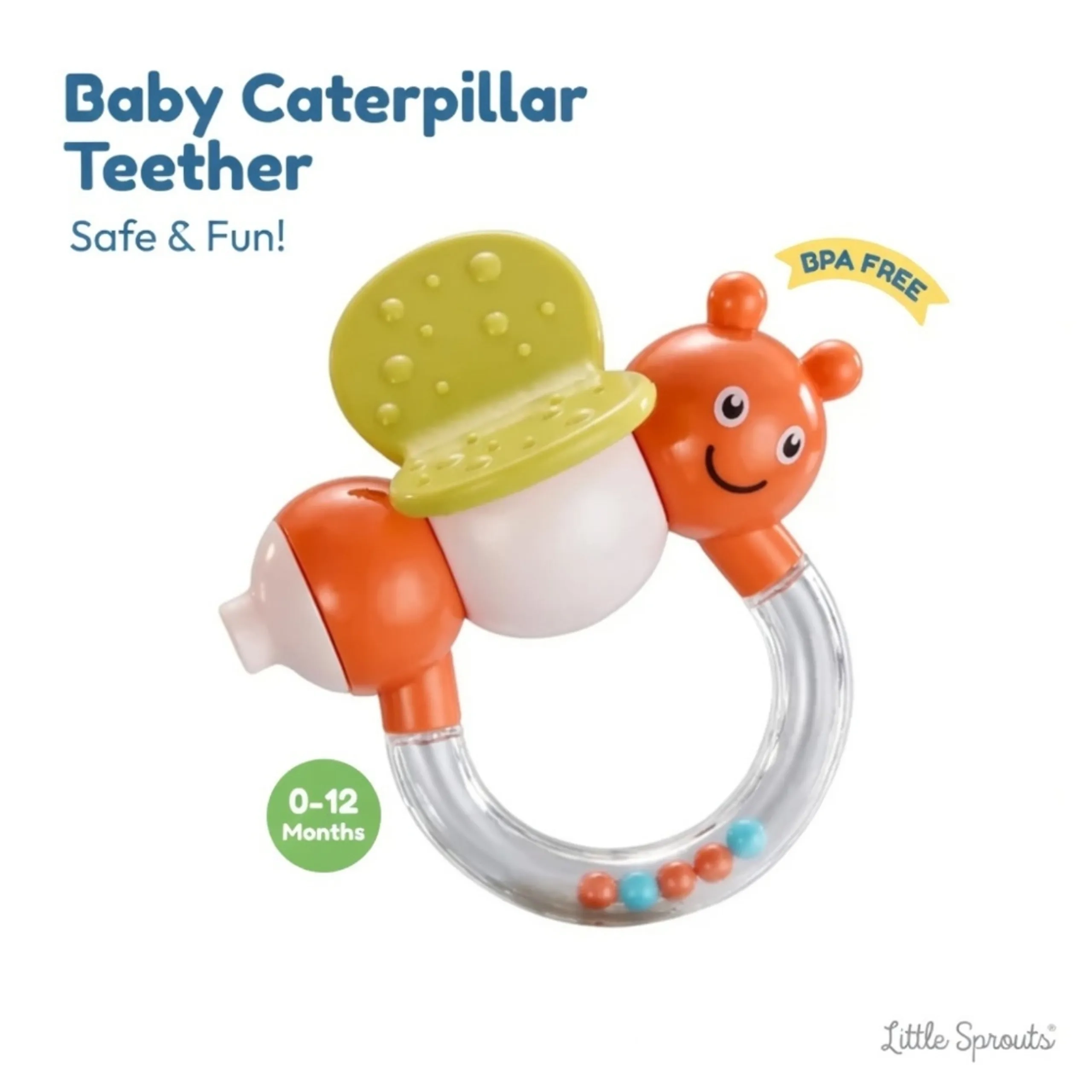 Baby Rattle Toy - Suitable for 0 month & above