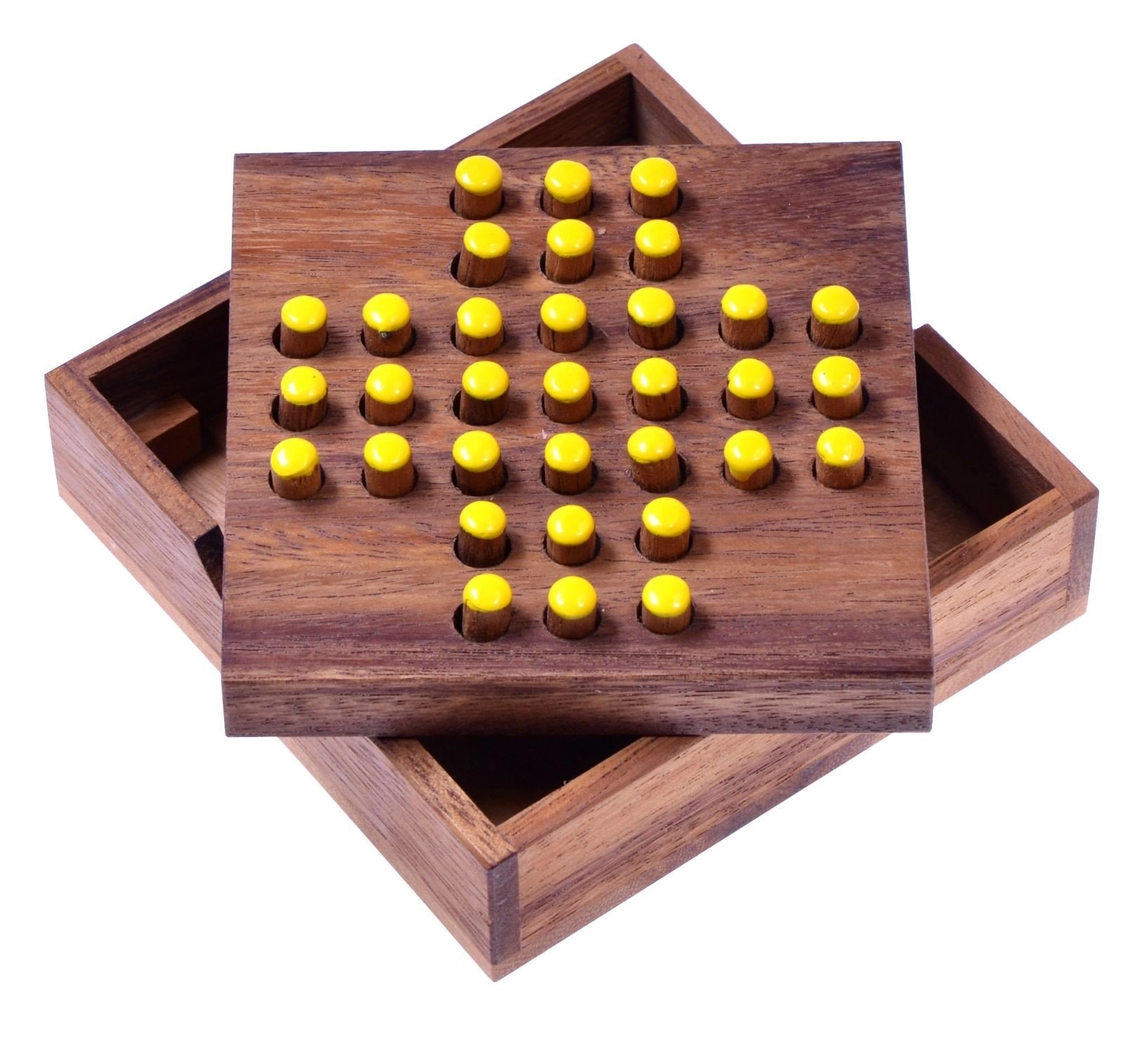 LOGOPLAY Solitaire Wooden Puzzle (81)