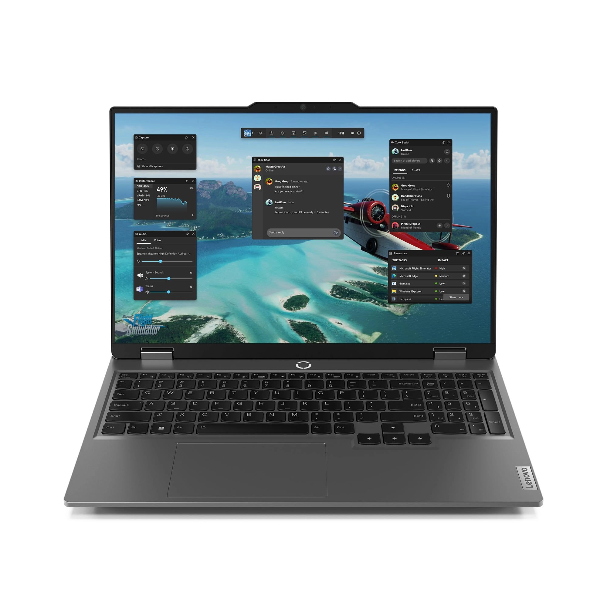 Lenovo LOQ 15IAX9 83GS00EYUK - 15.6'' Core i5-12450HX 24GB DDR5 1TB SSD