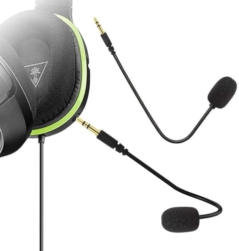 Headset Microphone for Universal - 3.5mm Plug 360-degree Bendable 2-Pack