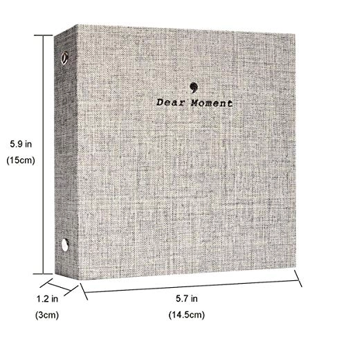 Mini Photo Album - 15.01 x 14.5 x 3 cm Compatible with Fujifilm instax mini LiPlay 11 9 8 7S 90 70 50 25S / SP-2 / LINK / Polaroid 300/ Polaroid Z2300 / Pringo 231 / LG PD 233/ LG PD 239 cameras, and also HP Sprocket printer, Polaroid ZIP Mobile printer, Kodak Mini Mobile Wi-Fi & NFC Photo Printer