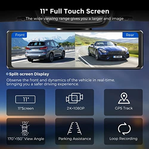 PG16S - UHD 2K(Front)+FHD 1080P(Rear)