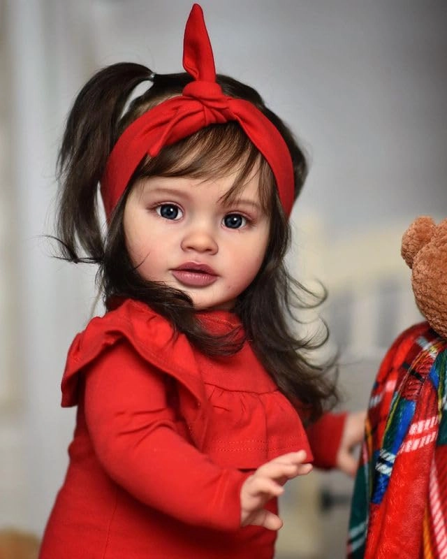 Pippa Reborn Toddler Doll - 26 Inch Rooted Hair Ages 3+