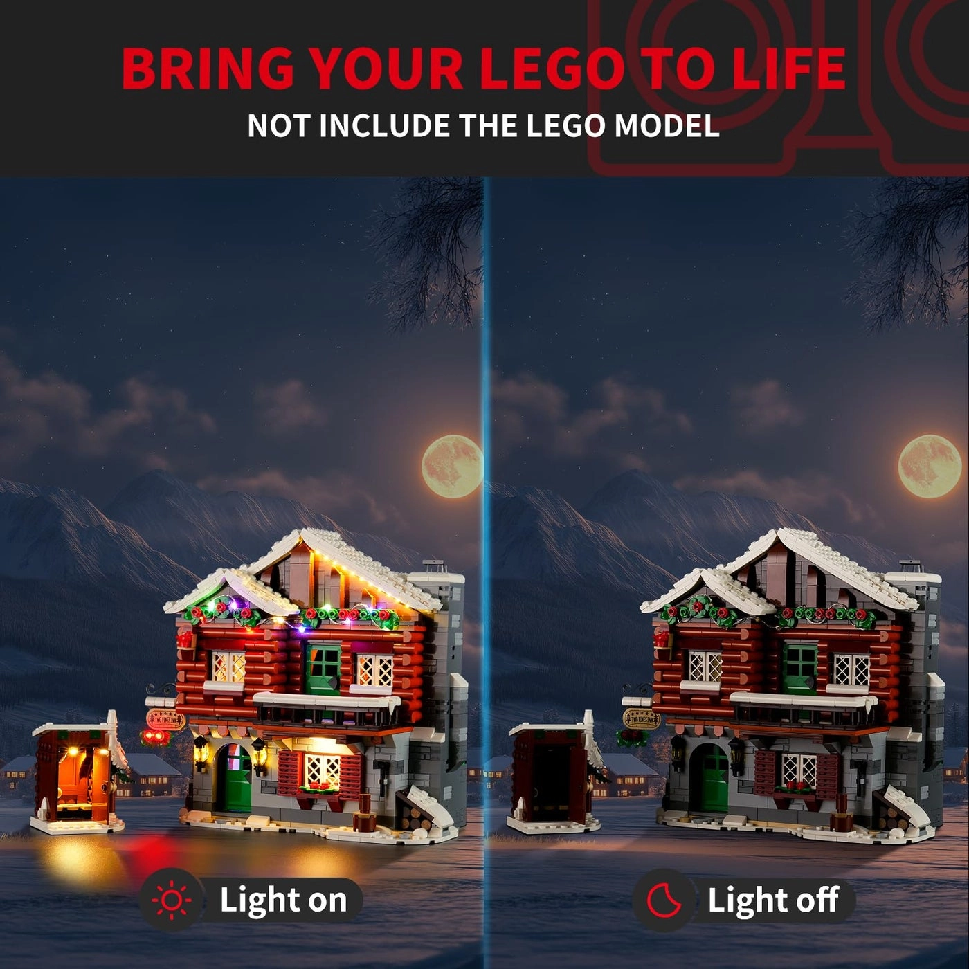Light Kit - Plastic LEGO Alpine Lodge 1