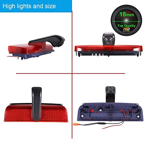 Rear View Camera - Night Vision 628 x 586 pixels + 7 inch monitor - 7 Inches