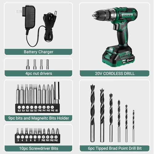 Power Drill - 1.5 Amp Hours 20 Volts
