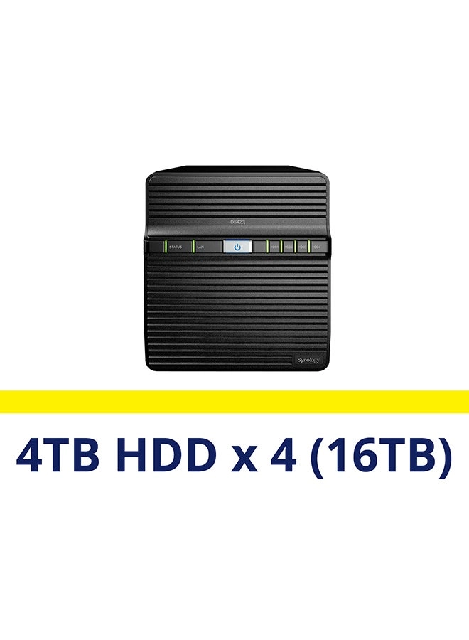 DS420J 4-Bay 16TB