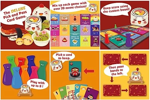 Sushi Go Party: The Deluxe - Card Game