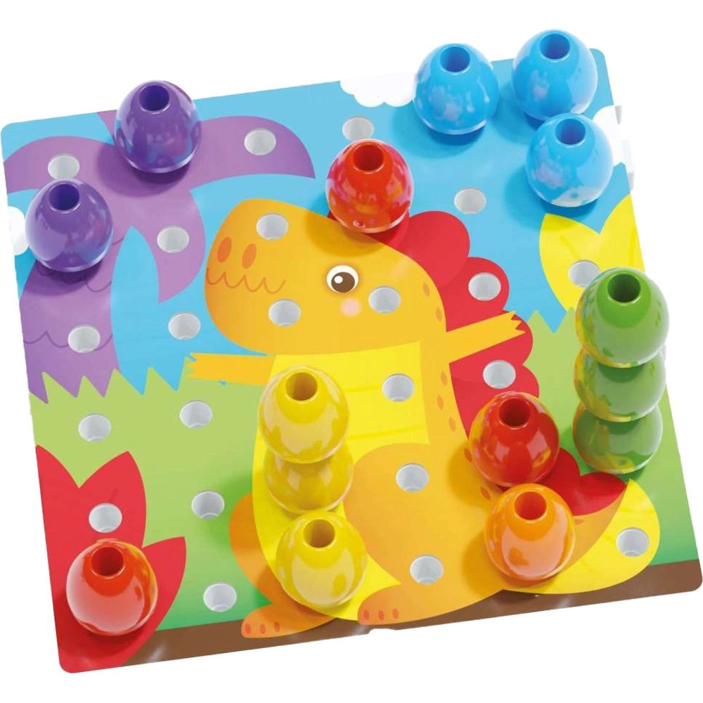 Quercetti Jumbo Peggy Primo Mosaico Game Jumbo Peggy Primo Mosaico - 45 Pc Set