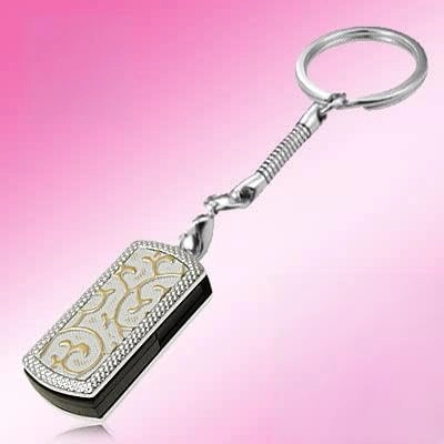 Green Pocket Aluminium USB Flash Memory Stick Drive - USB 2.0 4GB