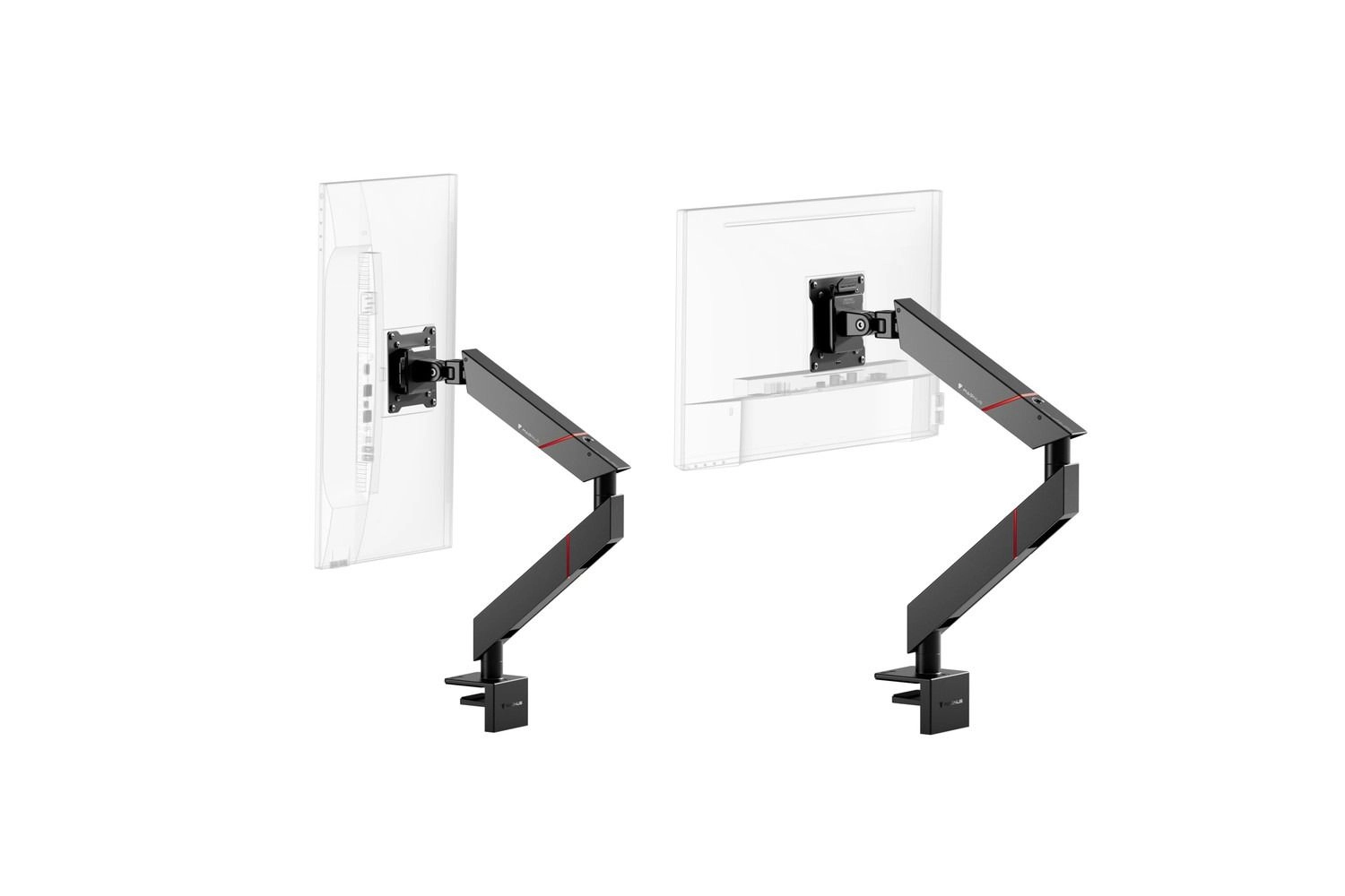 MAGNUS - Single Monitor Arm Black