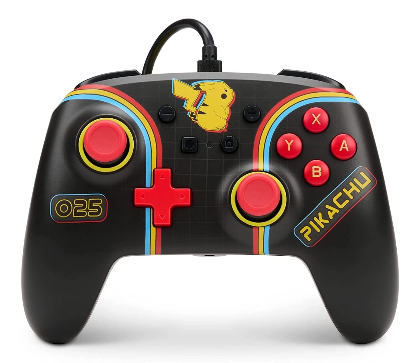 PowerA Switch Enhanced Wired Controller - Pikachu Arcade