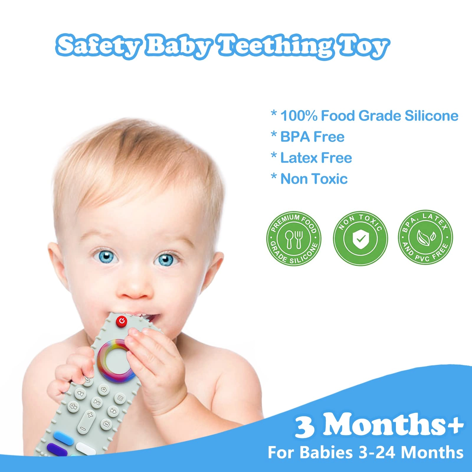 Remote Control Teether - Silicone