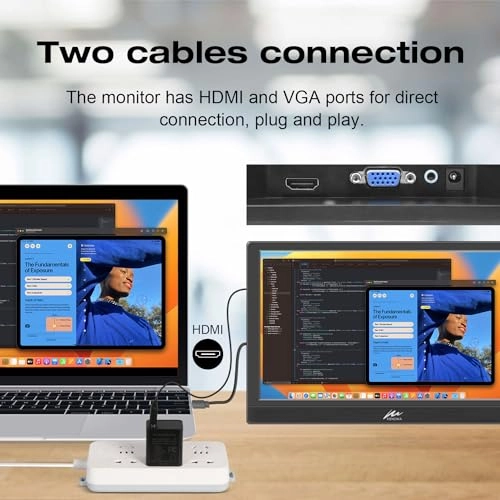 Portable Monitor - 1366x768 13.3 Inches