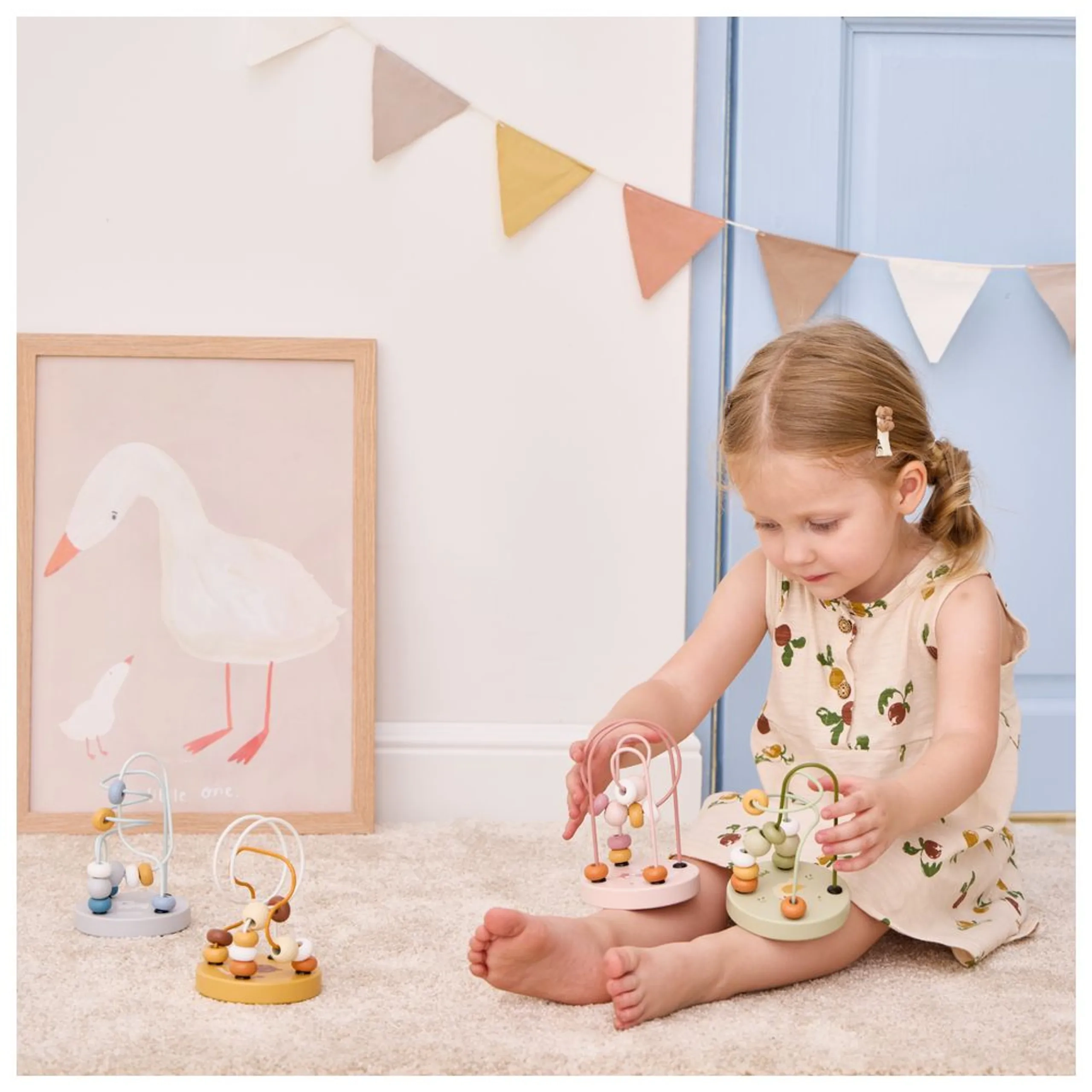 Wooden Bead Maze - 12 months+ 10 pieces