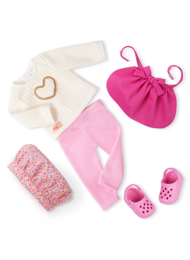 Paola Deluxe Baking Doll With Book Playset - 18-inch Ages 3+