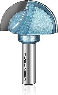 KEENTECH Core Box Router Bits - 2" Cutting Diameter 1/2" Shank