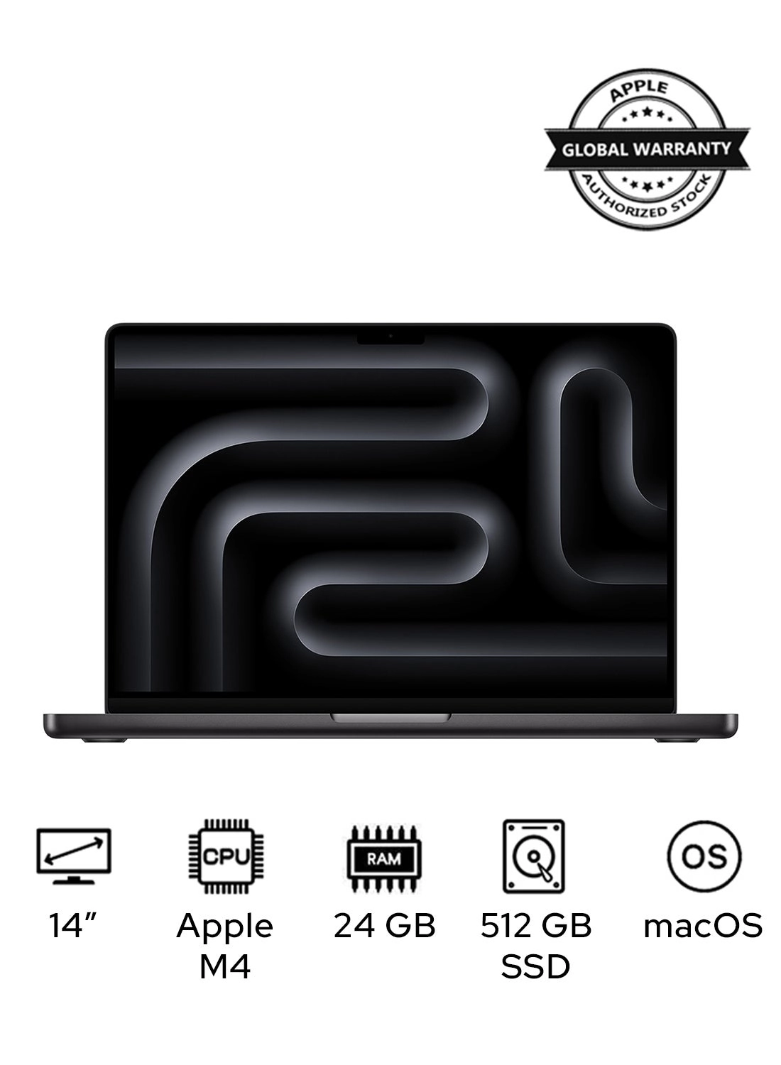 Macbook Pro 14 MX2H3AB 2024 - 14'' M4 Pro 24GB 512GB SSD