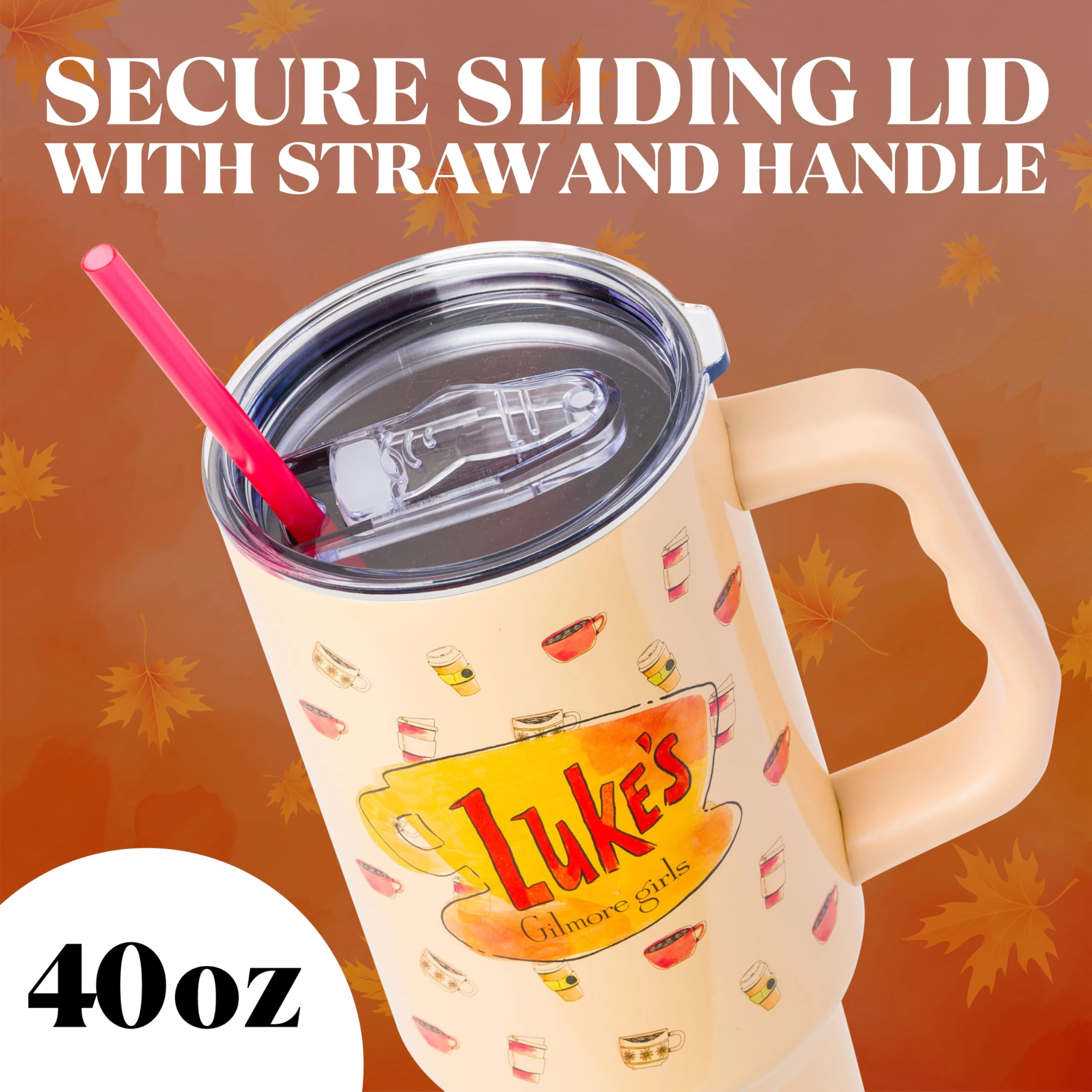 Stainless Steel Gilmore Girls Luke's Diner Tumbler - 1200ml