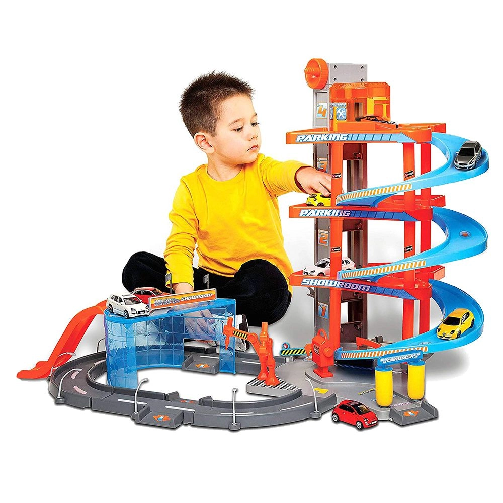 Street Fire City Car Dealer Playset - 1:43